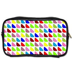 Pattern Travel Toiletry Bag (one Side) by Siebenhuehner