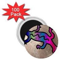 Lizard 1 75  Button Magnet (100 Pack) by Siebenhuehner