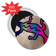 Lizard 2 25  Button Magnet (100 Pack) by Siebenhuehner