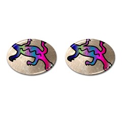 Lizard Cufflinks (oval) by Siebenhuehner