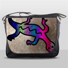 Lizard Messenger Bag by Siebenhuehner