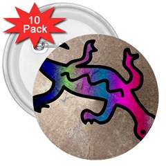 Lizard 3  Button (10 Pack) by Siebenhuehner