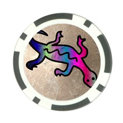 Lizard Poker Chip (10 Pack) by Siebenhuehner