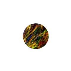 Abstract Smoke 1  Mini Button by StuffOrSomething