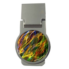 Abstract Smoke Money Clip (round) by StuffOrSomething