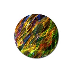 Abstract Smoke Magnet 3  (round) by StuffOrSomething