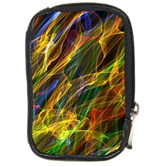 Abstract Smoke Compact Camera Leather Case by StuffOrSomething