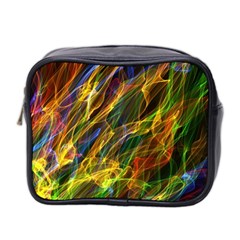 Abstract Smoke Mini Travel Toiletry Bag (two Sides)