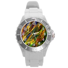 Abstract Smoke Plastic Sport Watch (large) by StuffOrSomething