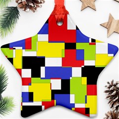 Mod Geometric Star Ornament by StuffOrSomething