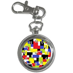 Mod Geometric Key Chain Watch