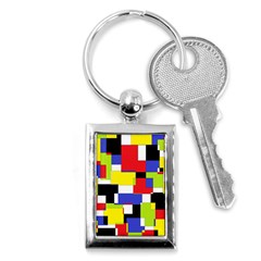 Mod Geometric Key Chain (rectangle)