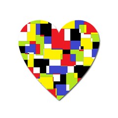 Mod Geometric Magnet (heart)