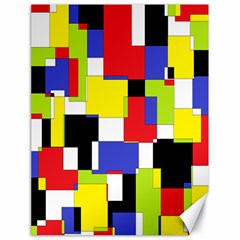 Mod Geometric Canvas 18  X 24  (unframed)