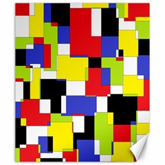 Mod Geometric Canvas 20  X 24  (unframed)