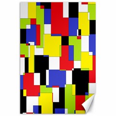 Mod Geometric Canvas 20  X 30  (unframed) by StuffOrSomething