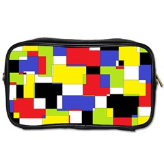 Mod Geometric Travel Toiletry Bag (one Side) by StuffOrSomething