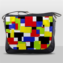 Mod Geometric Messenger Bag by StuffOrSomething