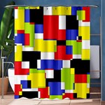 Mod Geometric Shower Curtain 60  x 72  (Medium) 60 x72  Curtain