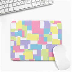 Mod Pastel Geometric Small Mouse Pad (rectangle)