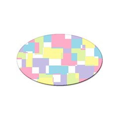 Mod Pastel Geometric Sticker 10 Pack (oval) by StuffOrSomething