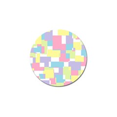 Mod Pastel Geometric Golf Ball Marker by StuffOrSomething