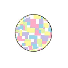 Mod Pastel Geometric Golf Ball Marker (for Hat Clip) by StuffOrSomething