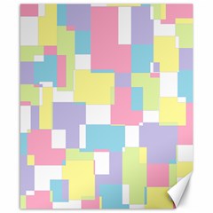 Mod Pastel Geometric Canvas 8  X 10  (unframed) by StuffOrSomething