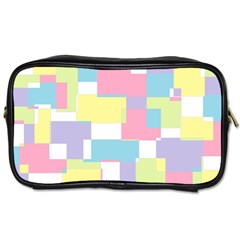 Mod Pastel Geometric Travel Toiletry Bag (one Side) by StuffOrSomething