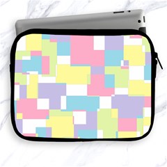 Mod Pastel Geometric Apple Ipad Zippered Sleeve by StuffOrSomething