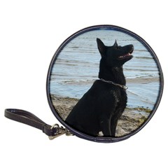 Black German Shepherd Cd Wallet by StuffOrSomething