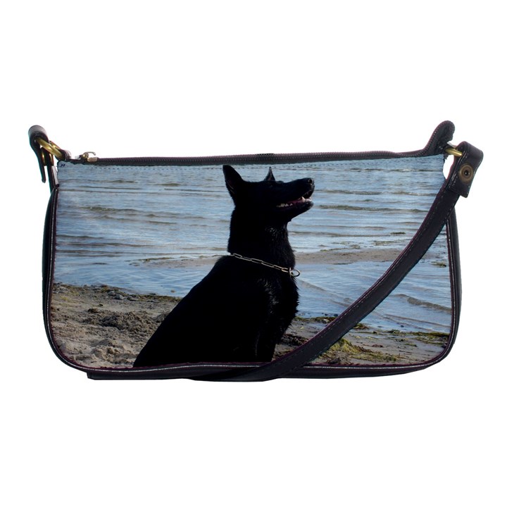 Black German Shepherd Evening Bag