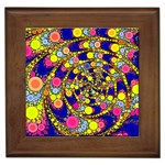 Wild Bubbles 1966 Framed Ceramic Tile Front