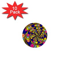 Wild Bubbles 1966 1  Mini Button (10 Pack) by ImpressiveMoments