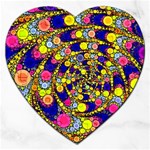 Wild Bubbles 1966 Jigsaw Puzzle (Heart) Front