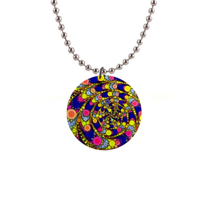 Wild Bubbles 1966 Button Necklace