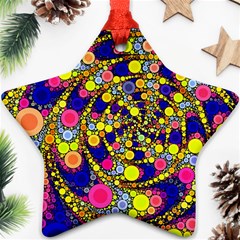 Wild Bubbles 1966 Star Ornament (two Sides) by ImpressiveMoments