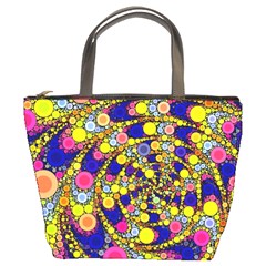 Wild Bubbles 1966 Bucket Handbag by ImpressiveMoments