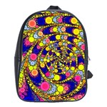 Wild Bubbles 1966 School Bag (Large) Front