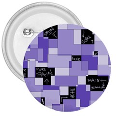 Purple Pain Modular 3  Button by FunWithFibro