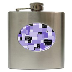 Purple Pain Modular Hip Flask by FunWithFibro