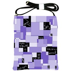 Purple Pain Modular Shoulder Sling Bag by FunWithFibro