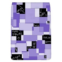 Purple Pain Modular Removable Flap Cover (large) by FunWithFibro