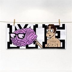 Poke Brain Me 2 Hand Towel