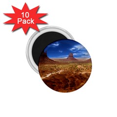 Monument Valley 1 75  Button Magnet (10 Pack) by cgar