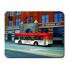 Double Decker Bus   Ave Hurley   Small Mouse Pad (Rectangle)