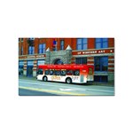 Double Decker Bus   Ave Hurley   Sticker (Rectangle) Front