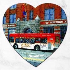 Double Decker Bus   Ave Hurley   Jigsaw Puzzle (heart) by ArtRave2