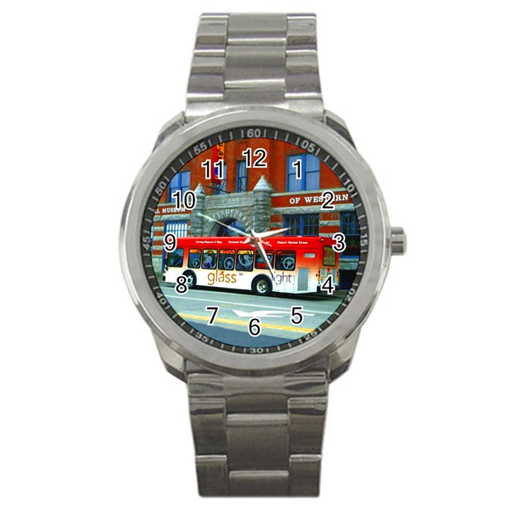 Double Decker Bus   Ave Hurley   Sport Metal Watch