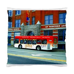 Double Decker Bus   Ave Hurley   Cushion Case (Two Sided) 